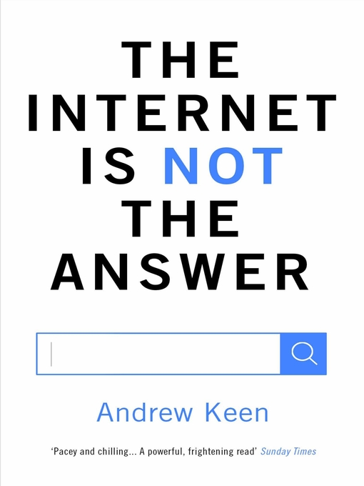 Cover image for The Internet is Not the Answer